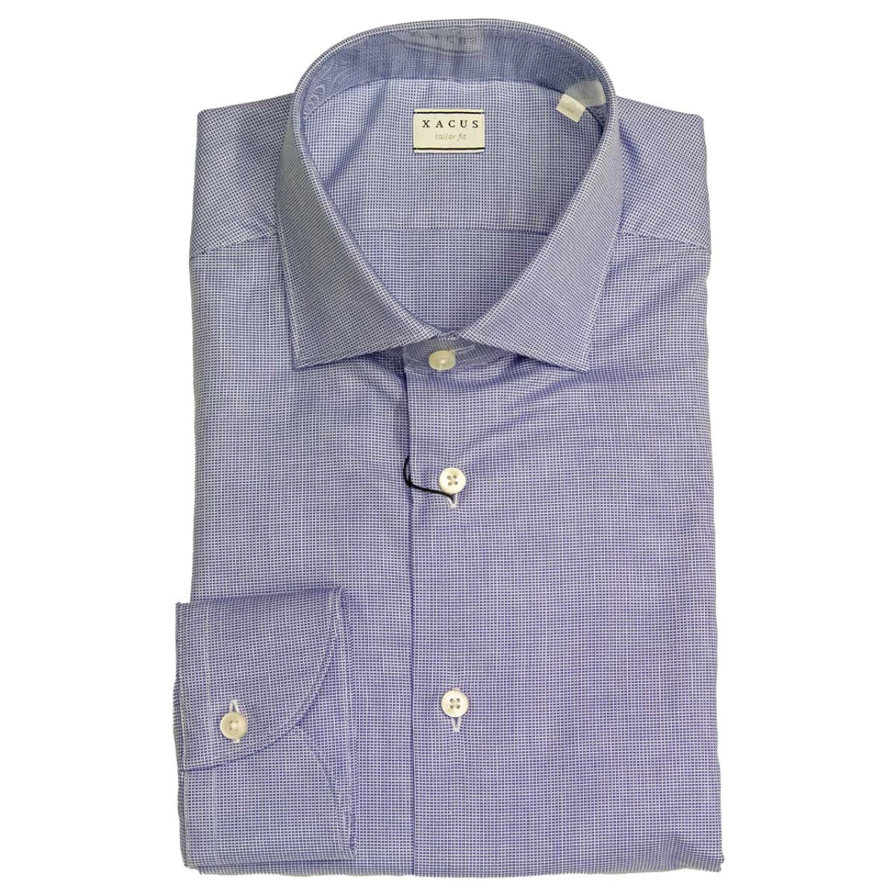 Ανδρικό πουκάμισο βαμβακερό Classic Tailored fit shirt - XACUS - Antoniadis  Stores