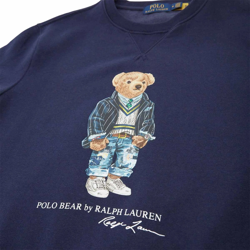 Ανδρική φούτερ μπλούζα Teddy Fleece - Polo Ralph Lauren - Antoniadis Stores