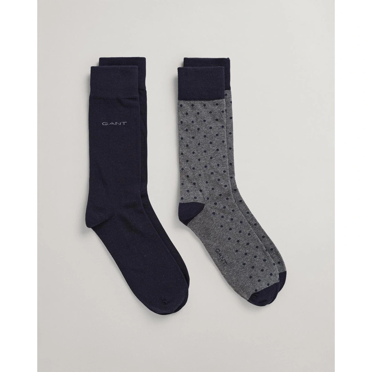 Σετ ανδρικές κάλτσες 2 τμχ. 2-Pack Solid And Dot Socks - GANT - Antoniadis  Stores