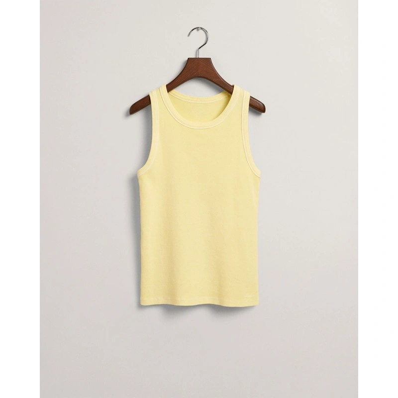 Γυναικεία αμάνικη μπλούζα GANT Sunfaded High Neck Rib Tank Top - 3GW4201406  - Antoniadis Stores