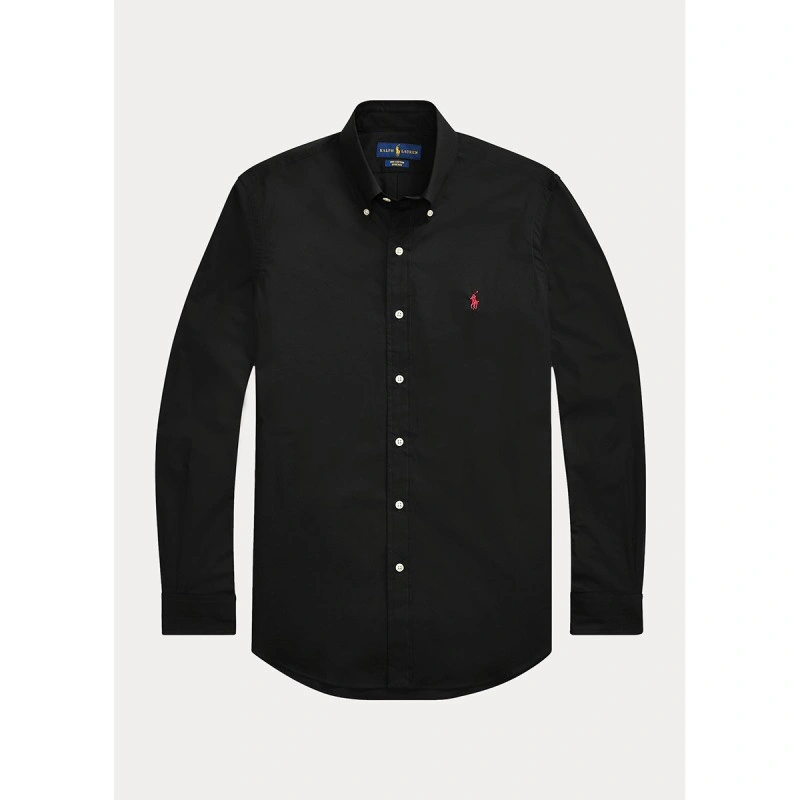 Custom Fit Stretch Poplin Shirt - 710867364006 - POLO RALPH LAUREN -  Antoniadis Stores