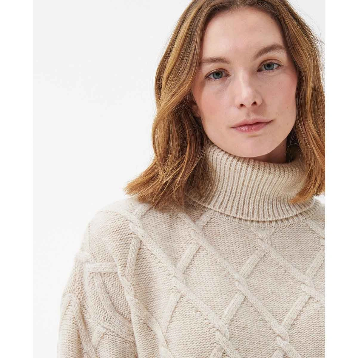 Γυναικεία μπλούζα πουλόβερ Barbour Perch Knitted Jumper - LKN1419 - BARBOUR  - Antoniadis Stores
